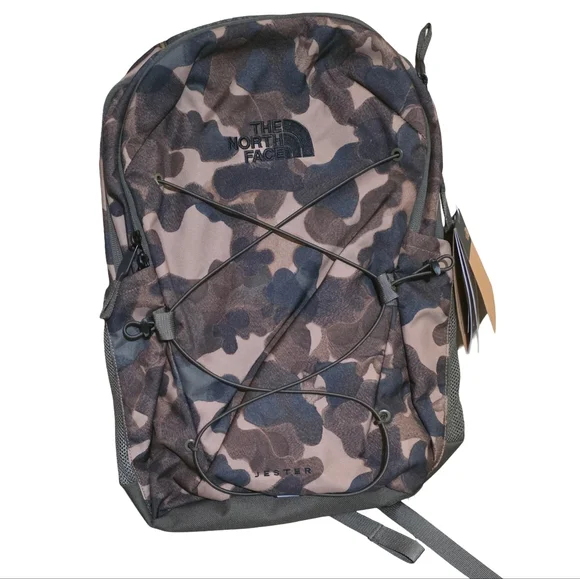THE NORTH FACE Jester Backpack In Camo NEW